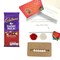 Personalized Name Rakhi for Brother Raksha Bandhan Designer Handmade Rakhi Thread for Bhaiya Custom Name Rakhi - Rakhi Gift Hamper Ferrero-rocher/ghirar-delli/kit-kat